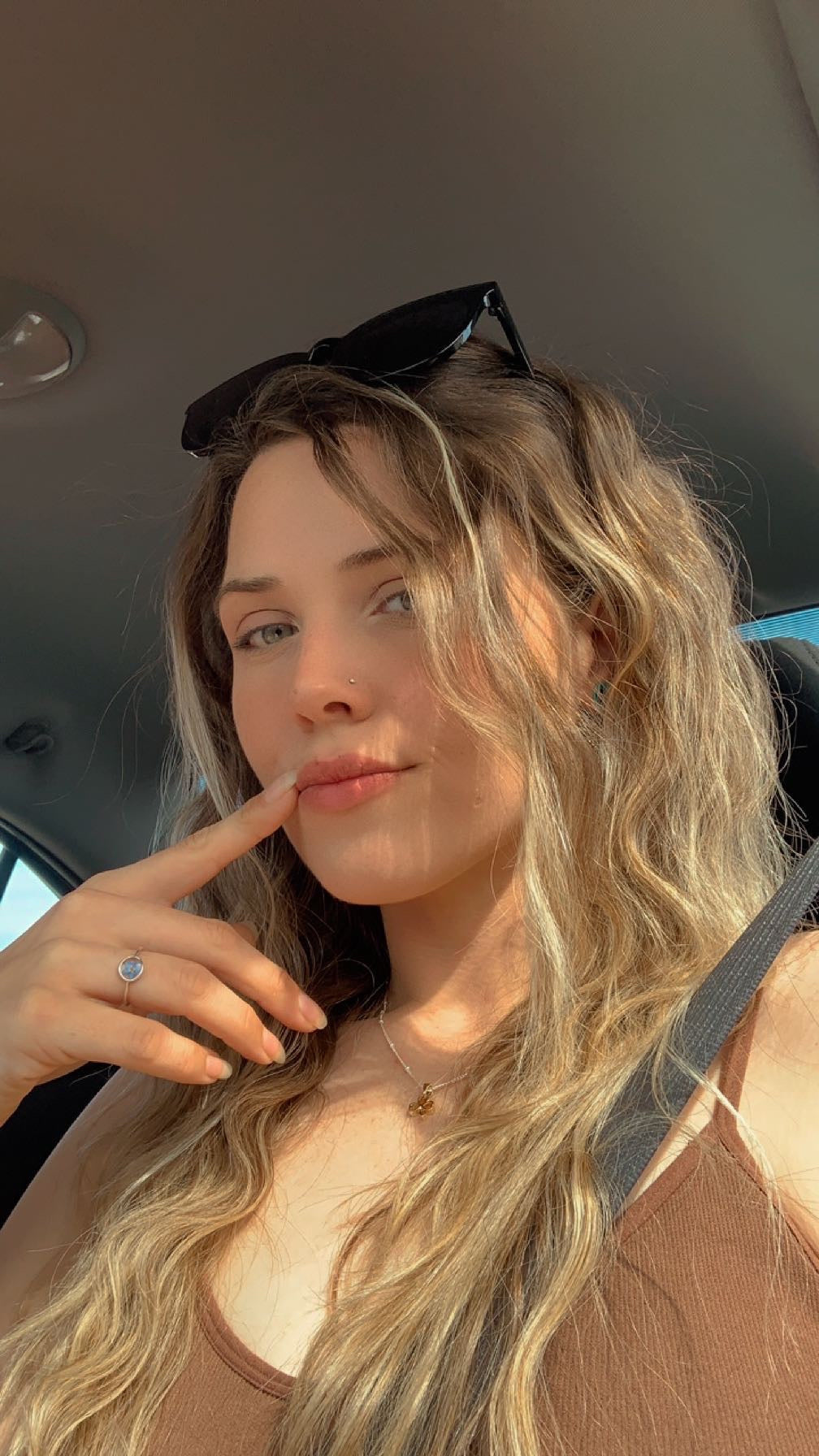 Forget Me Not Round Ring