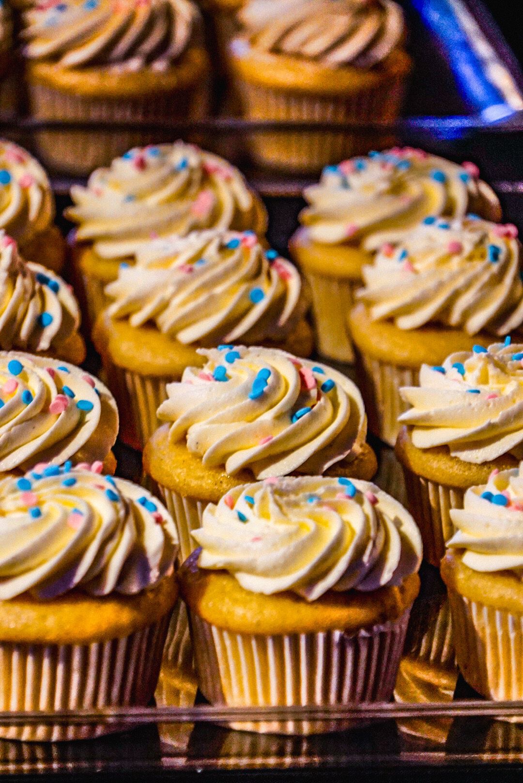 One Dozen Vanilla Cupcakes