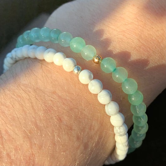 Mini Stone Crystal Stretch Bracelets