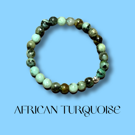 African Turquoise Ring
